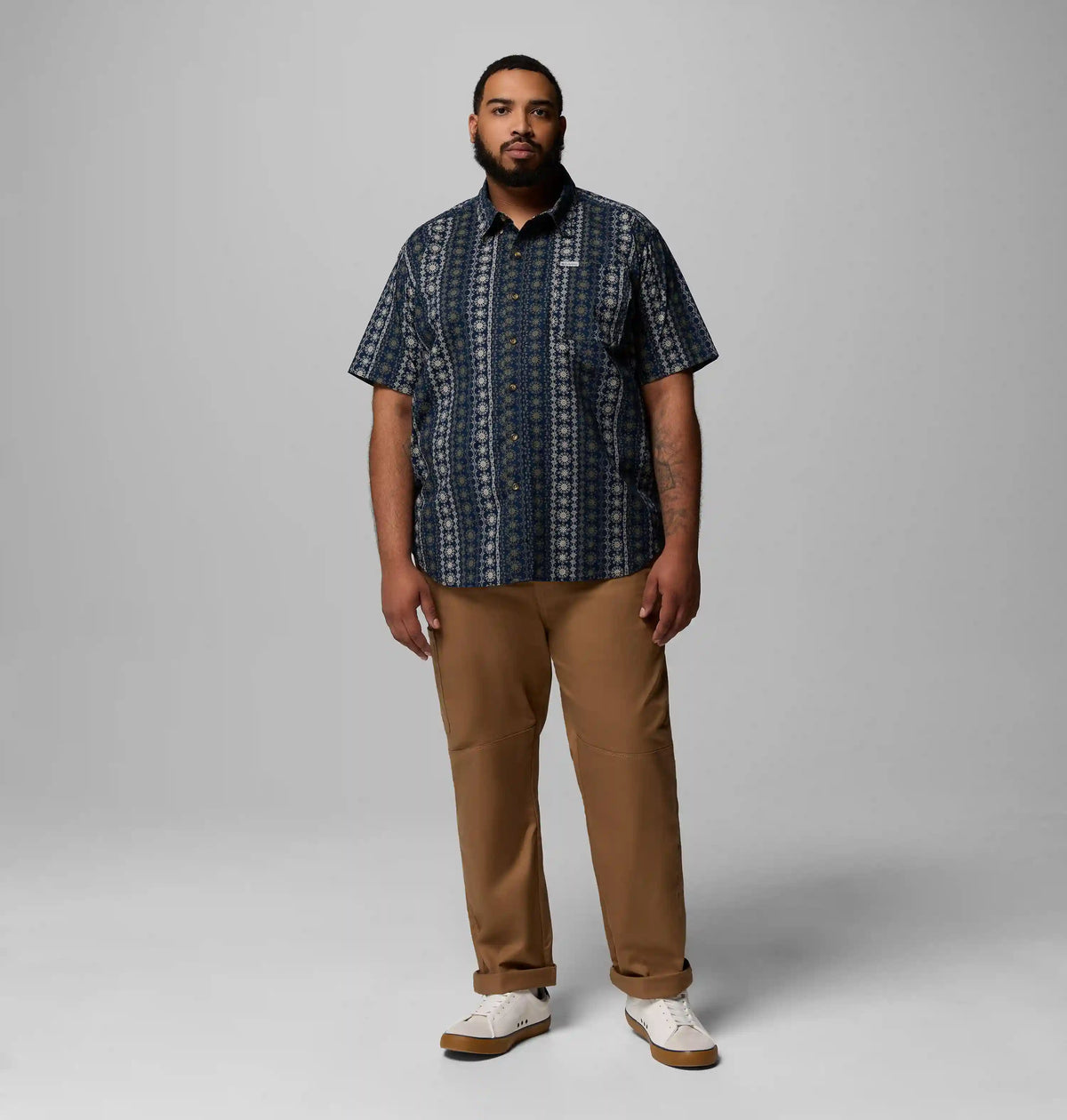 Men's Rapid Rivers Printed Short Sleeve Shirt – Big