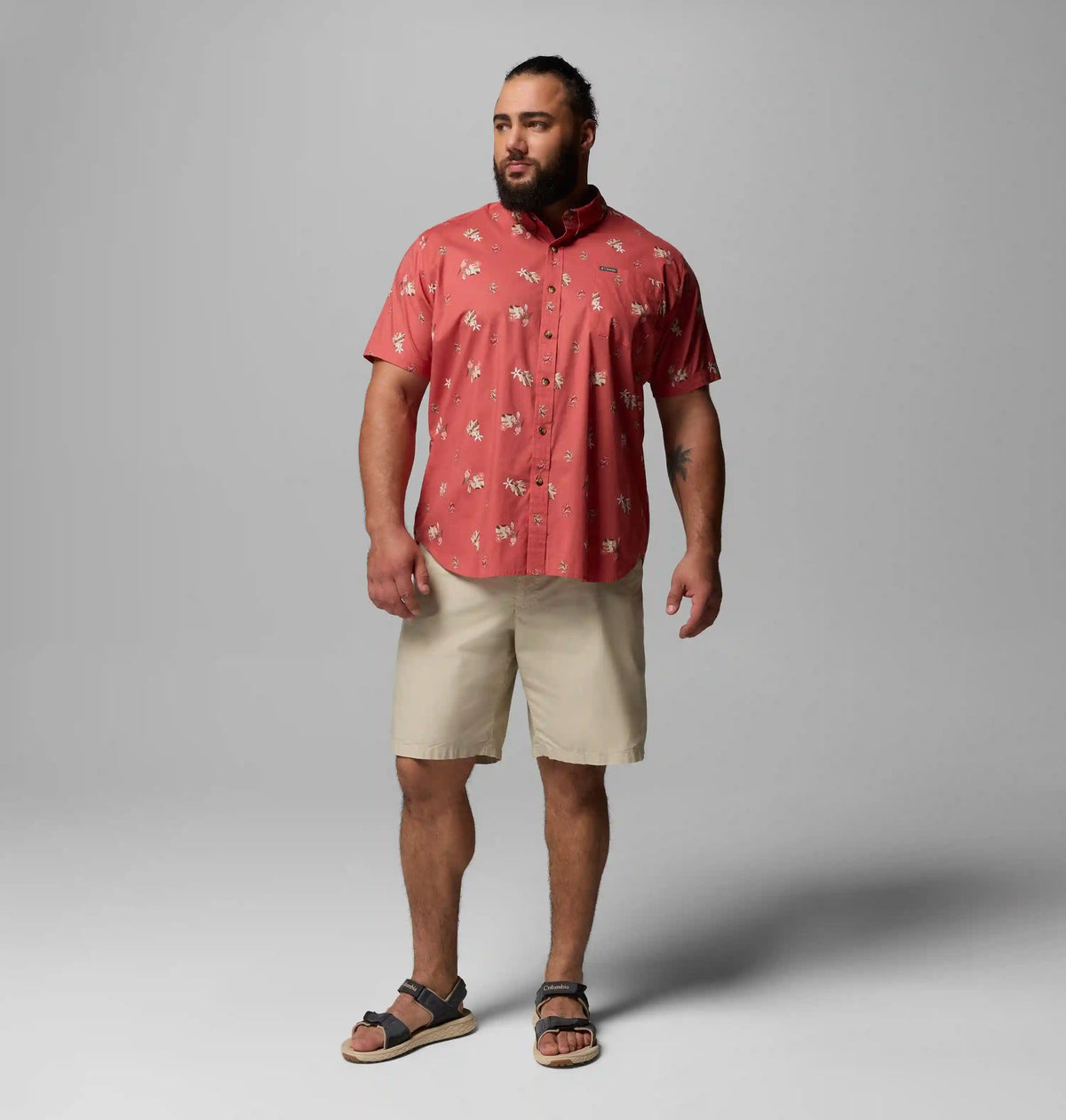 Men's Rapid Rivers Printed Short Sleeve Shirt – Big