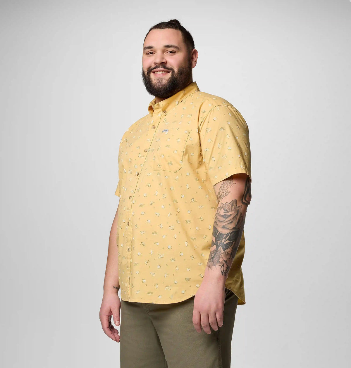 Men's Rapid Rivers Printed Short Sleeve Shirt – Big