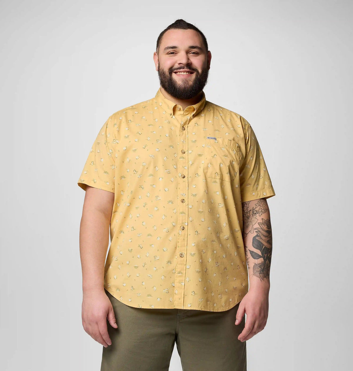 Men's Rapid Rivers Printed Short Sleeve Shirt – Big