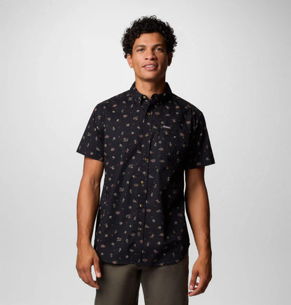 Men's Rapid Rivers Printed Short Sleeve Shirt – Tall