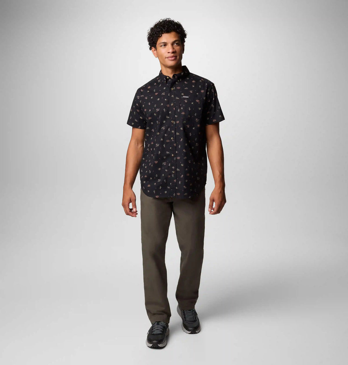 Men's Rapid Rivers Printed Short Sleeve Shirt – Tall