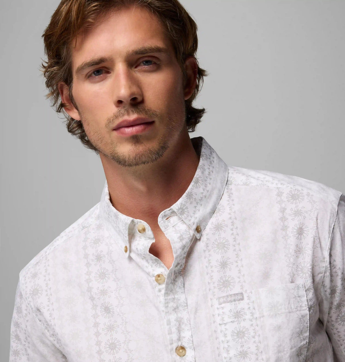 Men's Rapid Rivers Printed Short Sleeve Shirt – Tall