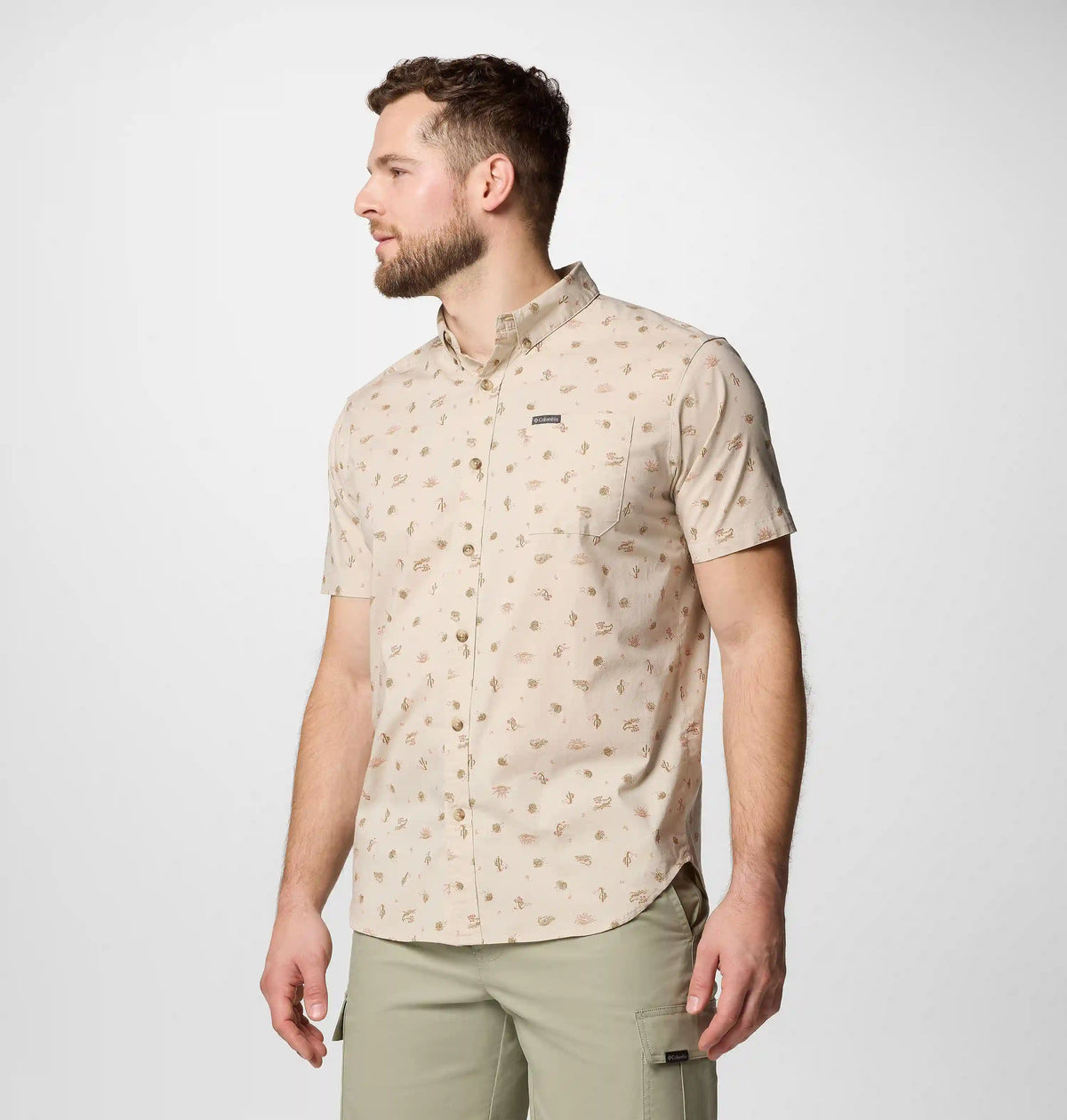 Men's Rapid Rivers Printed Short Sleeve Shirt – Tall
