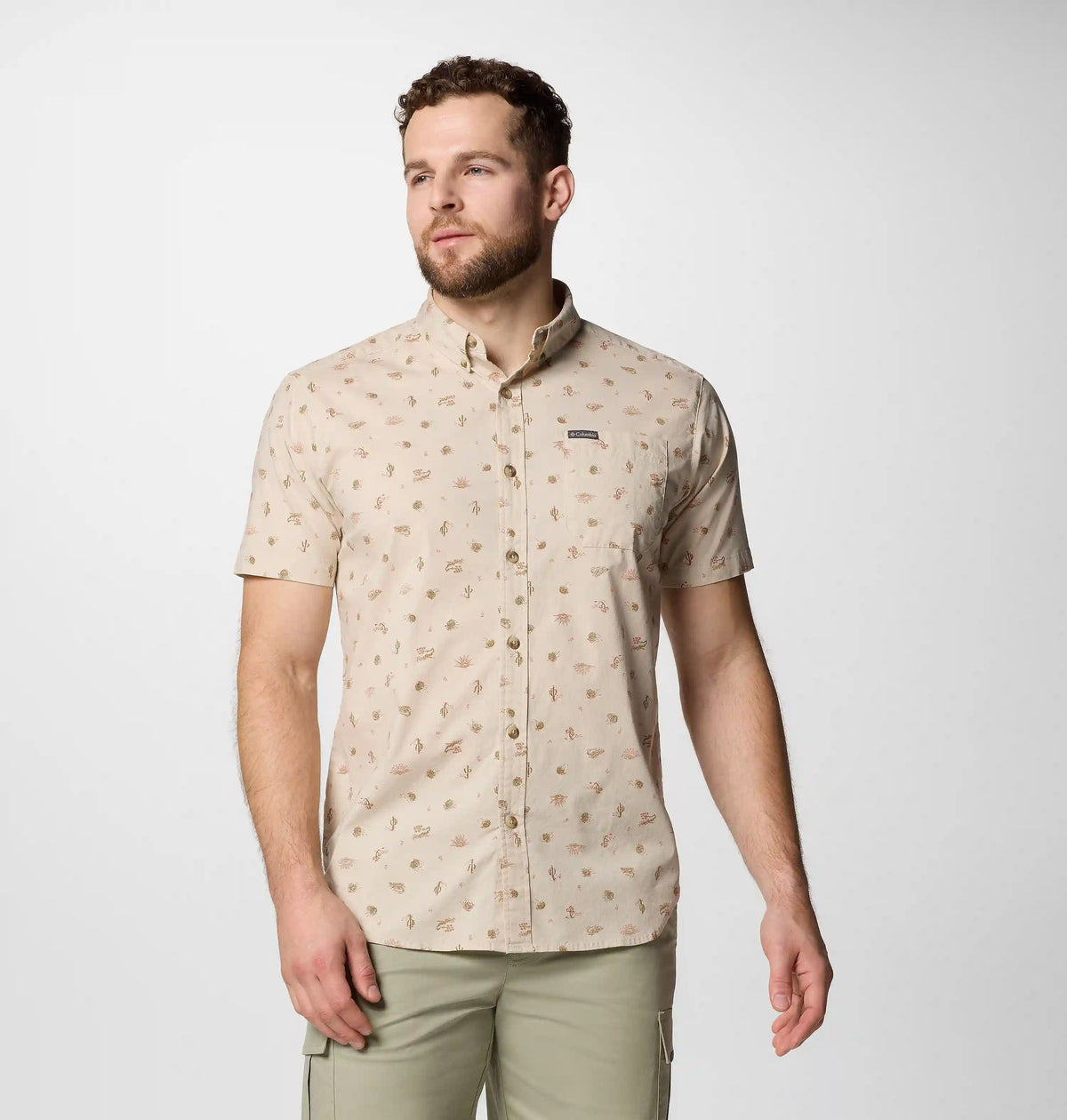 Men's Rapid Rivers Printed Short Sleeve Shirt – Tall