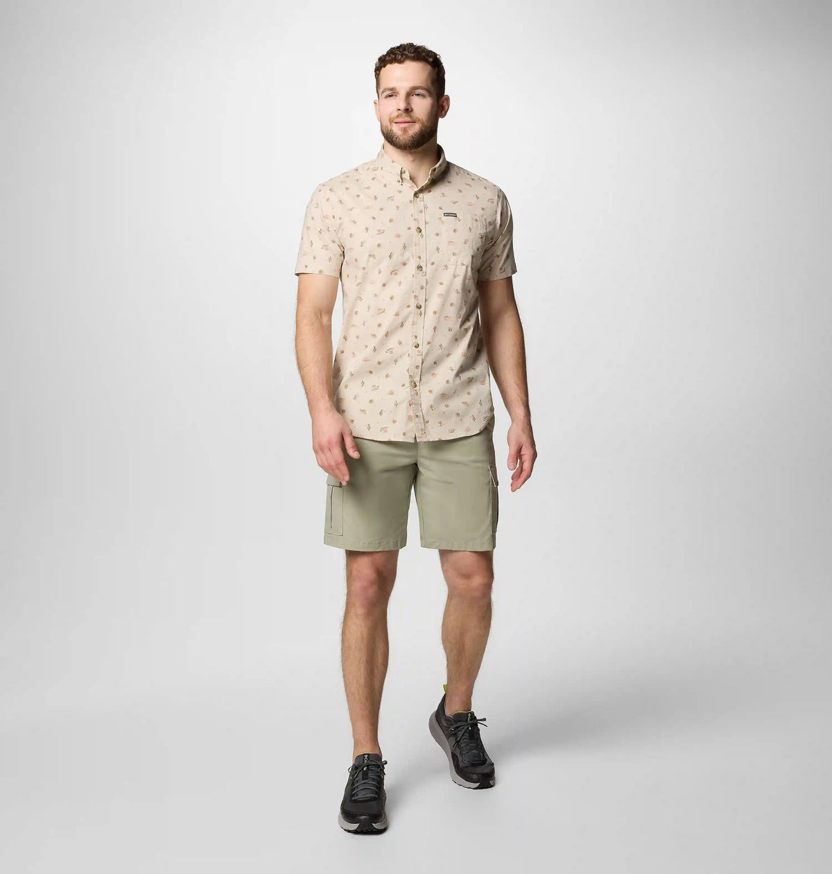 Men's Rapid Rivers Printed Short Sleeve Shirt – Tall