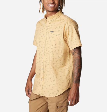Men's Rapid Rivers Printed Short Sleeve Shirt – Tall