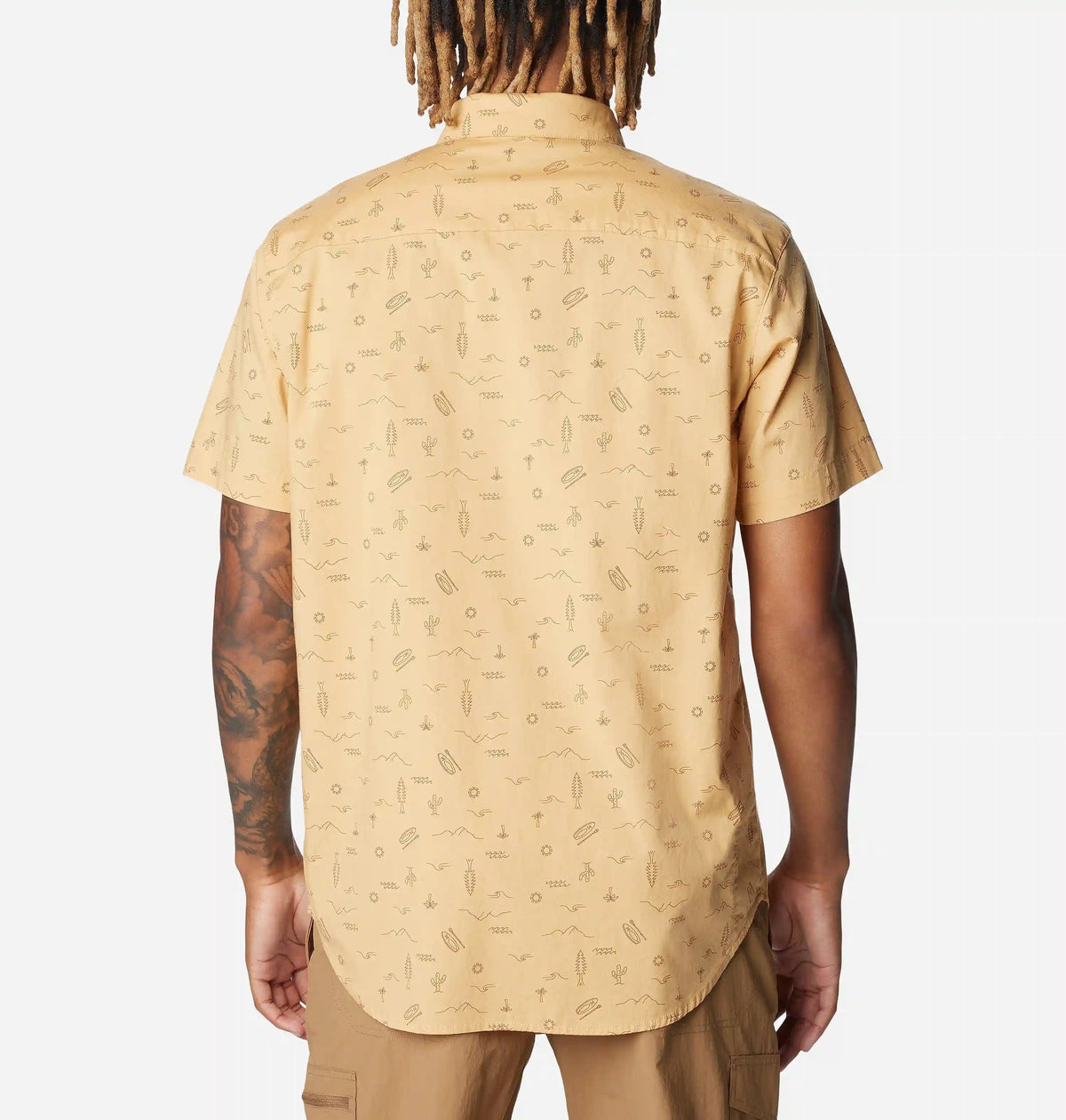 Men's Rapid Rivers Printed Short Sleeve Shirt – Tall