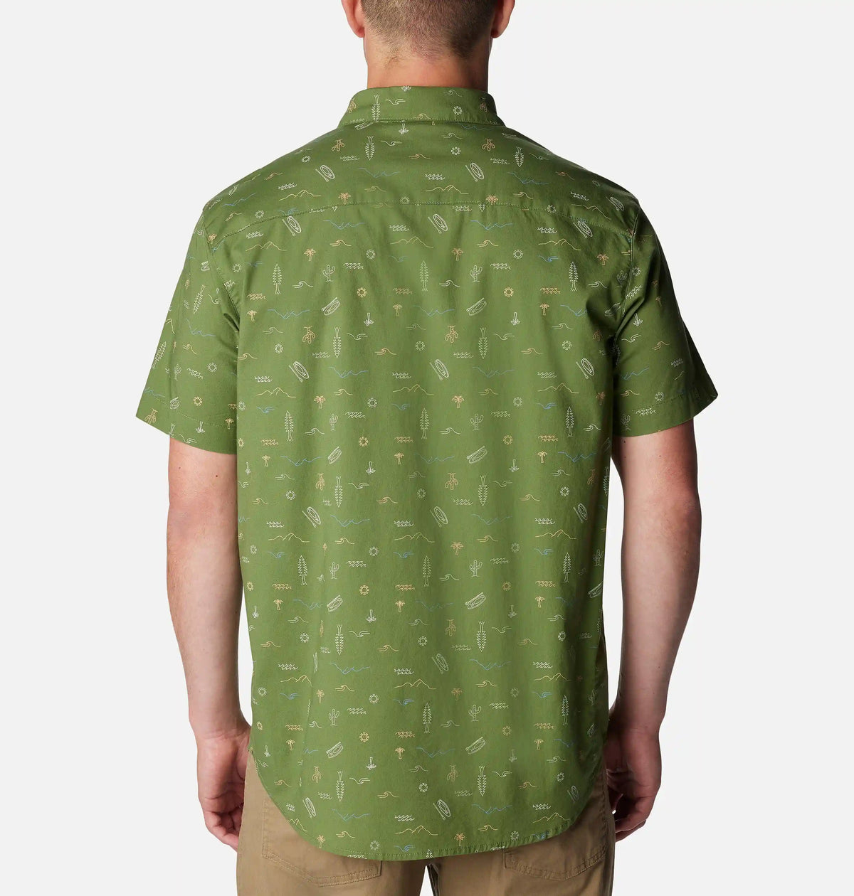 Men's Rapid Rivers Printed Short Sleeve Shirt – Tall