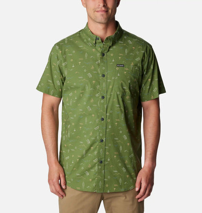 Men's Rapid Rivers Printed Short Sleeve Shirt – Tall