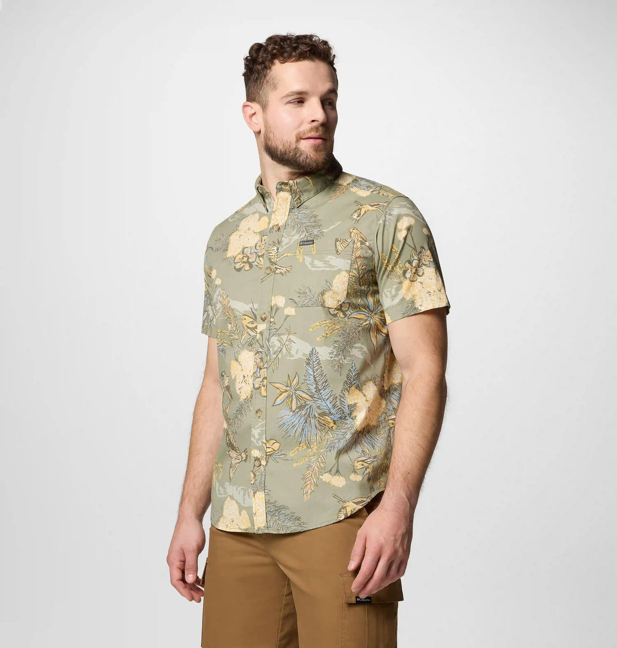 Men's Rapid Rivers Printed Short Sleeve Shirt – Tall