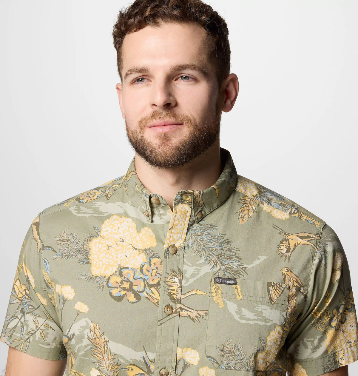 Men's Rapid Rivers Printed Short Sleeve Shirt – Tall