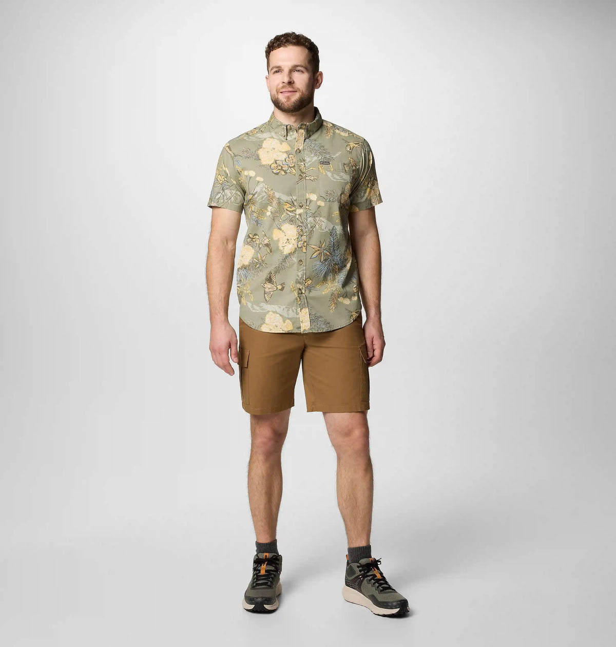 Men's Rapid Rivers Printed Short Sleeve Shirt – Tall