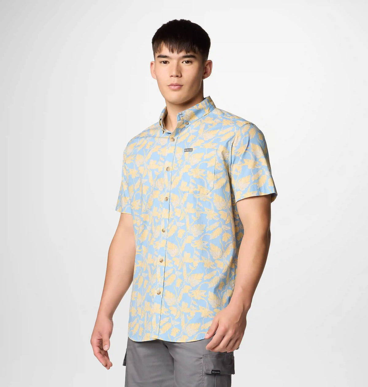 Men's Rapid Rivers Printed Short Sleeve Shirt – Tall