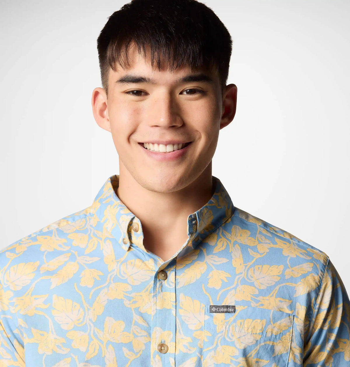 Men's Rapid Rivers Printed Short Sleeve Shirt – Tall