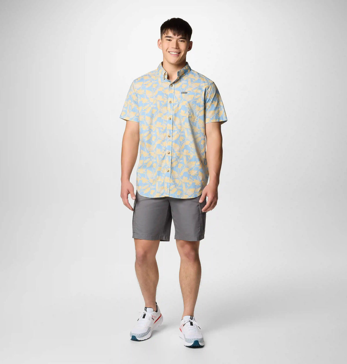 Men's Rapid Rivers Printed Short Sleeve Shirt – Tall