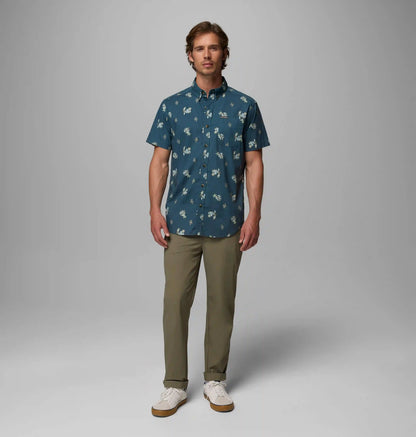 Men's Rapid Rivers Printed Short Sleeve Shirt – Tall