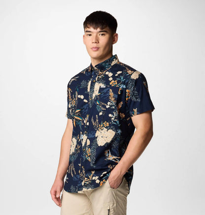 Men's Rapid Rivers Printed Short Sleeve Shirt – Tall