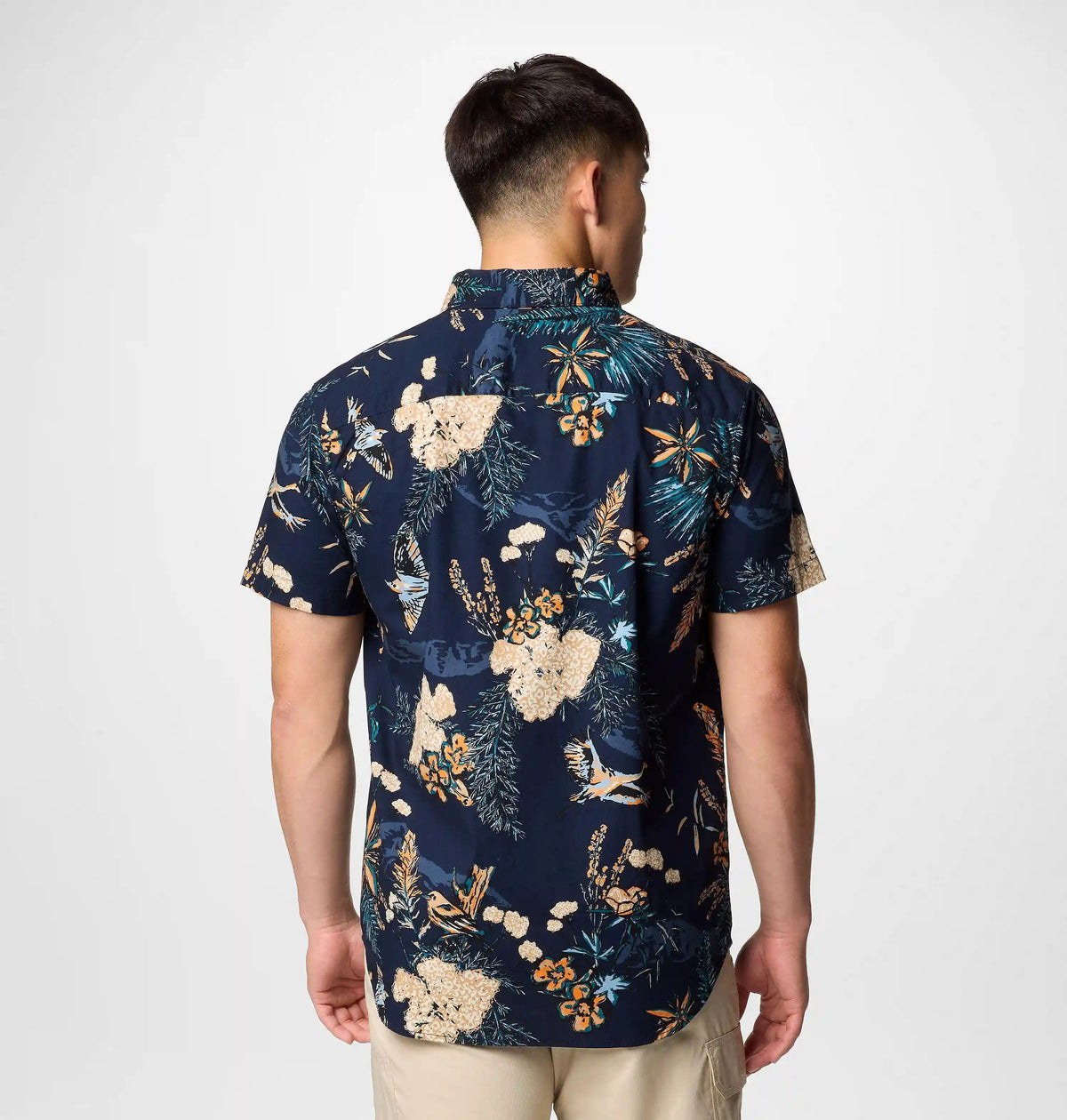 Men's Rapid Rivers Printed Short Sleeve Shirt – Tall