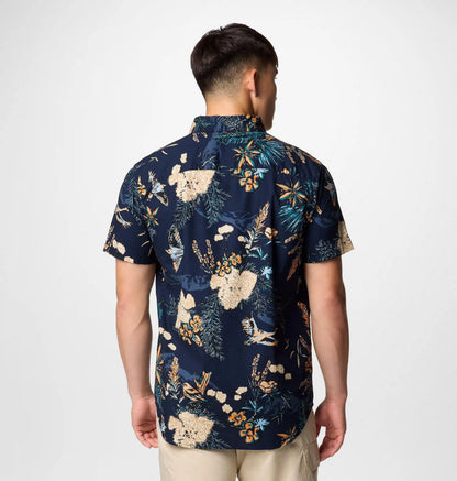 Men's Rapid Rivers Printed Short Sleeve Shirt – Tall