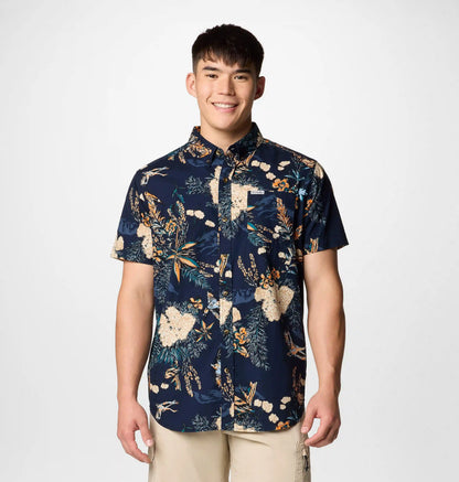 Men's Rapid Rivers Printed Short Sleeve Shirt – Tall