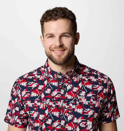Men's Rapid Rivers Printed Short Sleeve Shirt – Tall