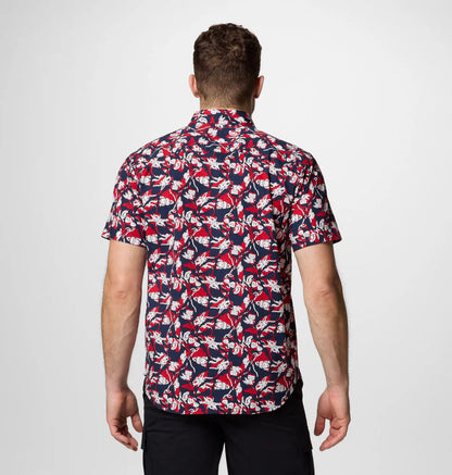 Men's Rapid Rivers Printed Short Sleeve Shirt – Tall