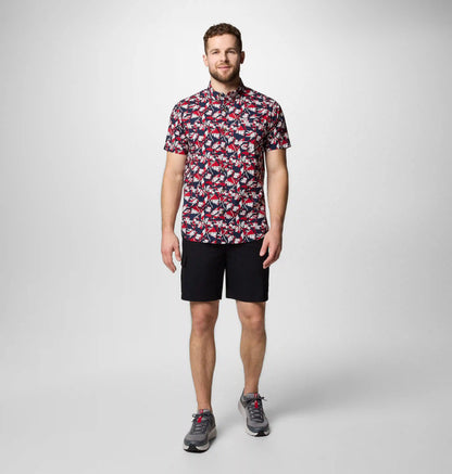 Men's Rapid Rivers Printed Short Sleeve Shirt – Tall