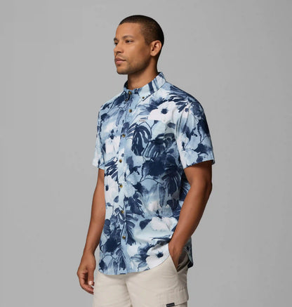 Men's Rapid Rivers Printed Short Sleeve Shirt – Tall