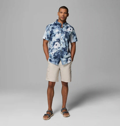 Men's Rapid Rivers Printed Short Sleeve Shirt – Tall