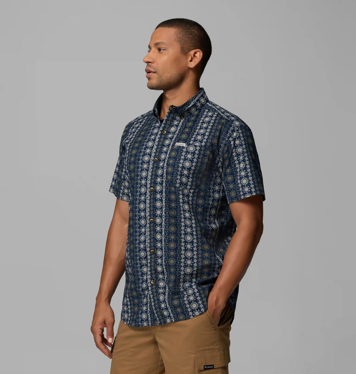 Men's Rapid Rivers Printed Short Sleeve Shirt – Tall