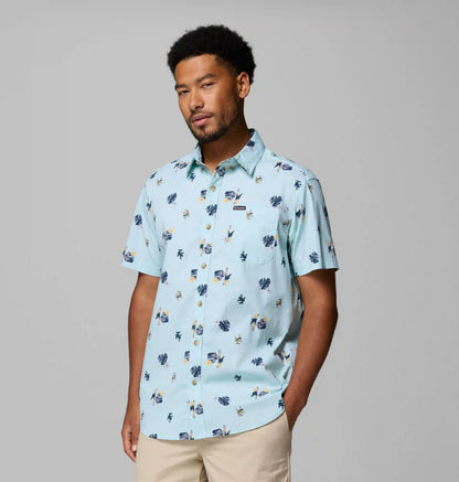 Men's Rapid Rivers Printed Short Sleeve Shirt – Tall