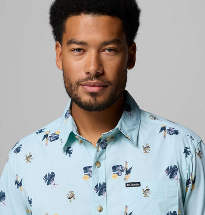 Men's Rapid Rivers Printed Short Sleeve Shirt – Tall