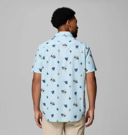 Men's Rapid Rivers Printed Short Sleeve Shirt – Tall