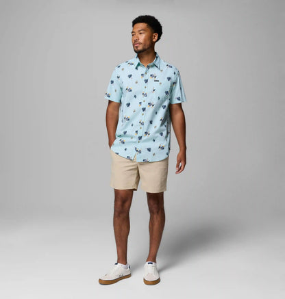 Men's Rapid Rivers Printed Short Sleeve Shirt – Tall