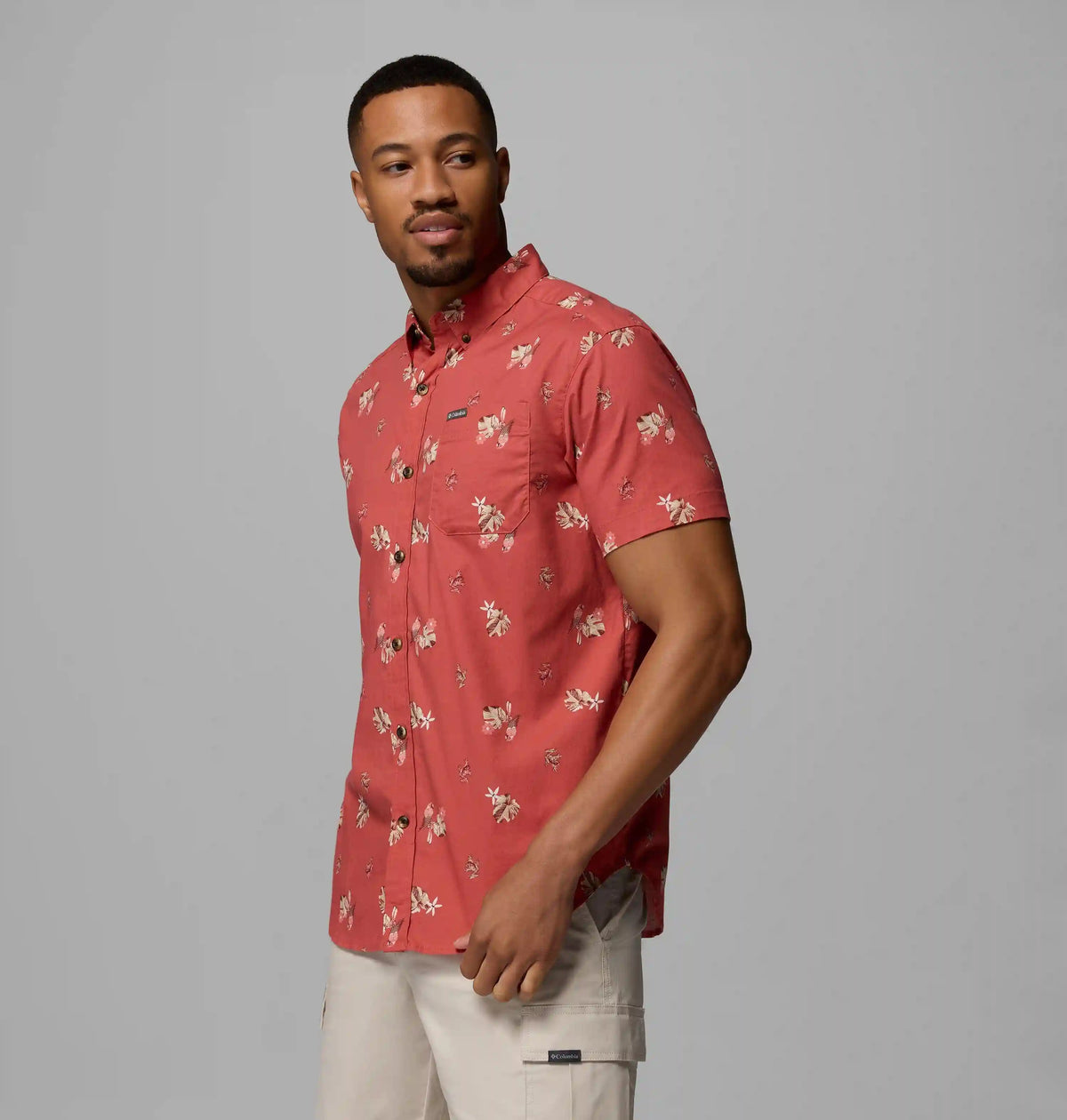 Men's Rapid Rivers Printed Short Sleeve Shirt – Tall