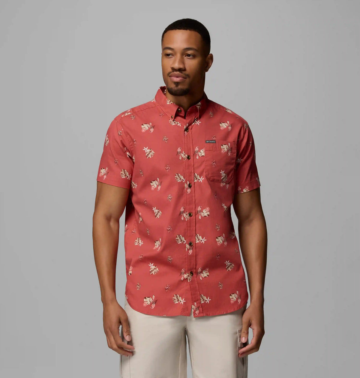 Men's Rapid Rivers Printed Short Sleeve Shirt – Tall