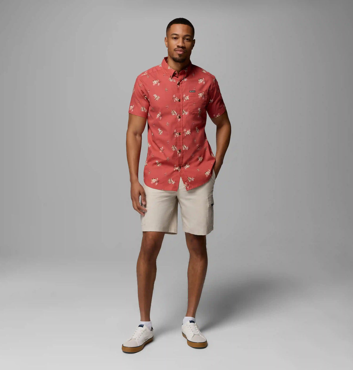 Men's Rapid Rivers Printed Short Sleeve Shirt – Tall