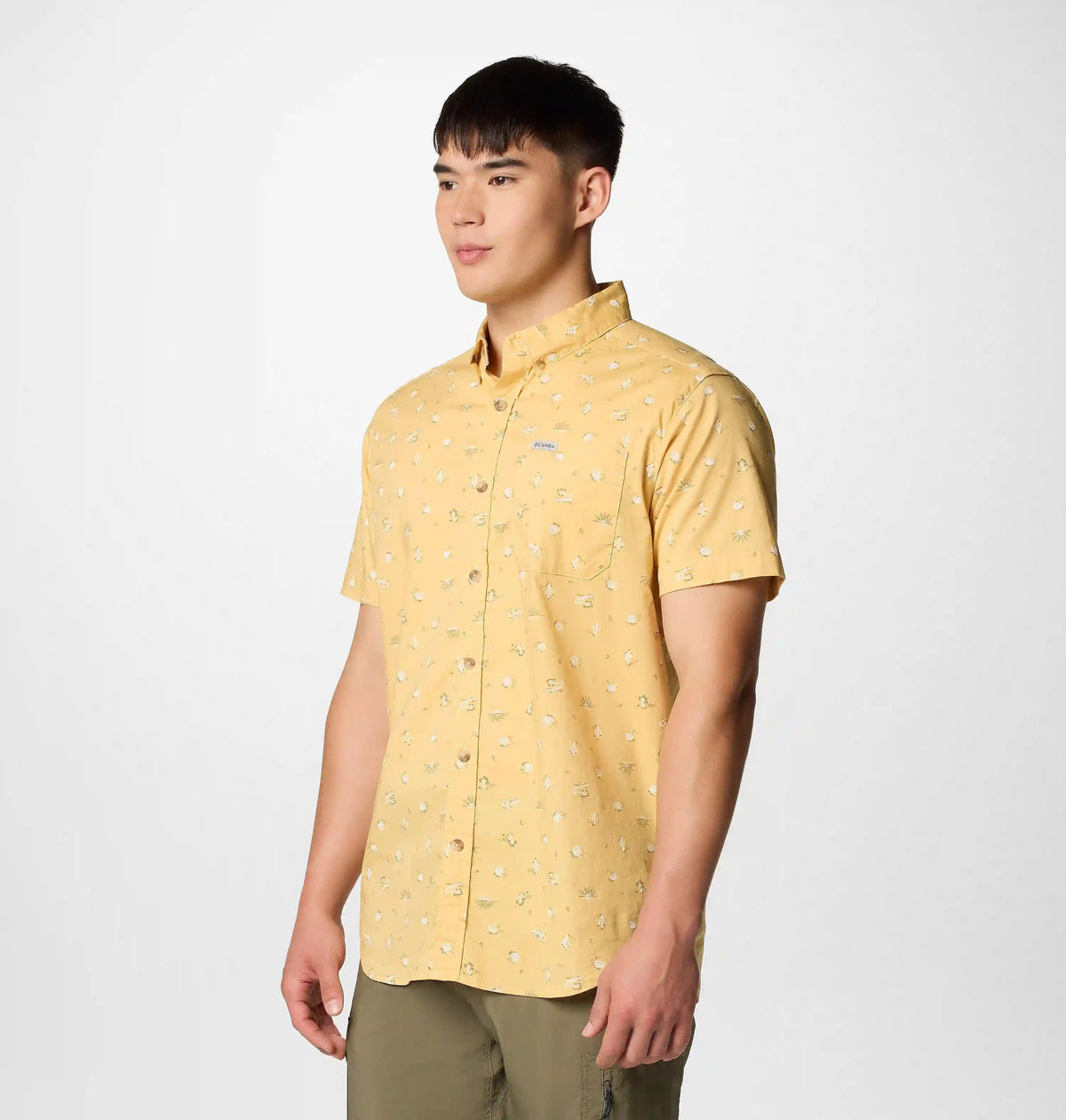 Men's Rapid Rivers Printed Short Sleeve Shirt – Tall