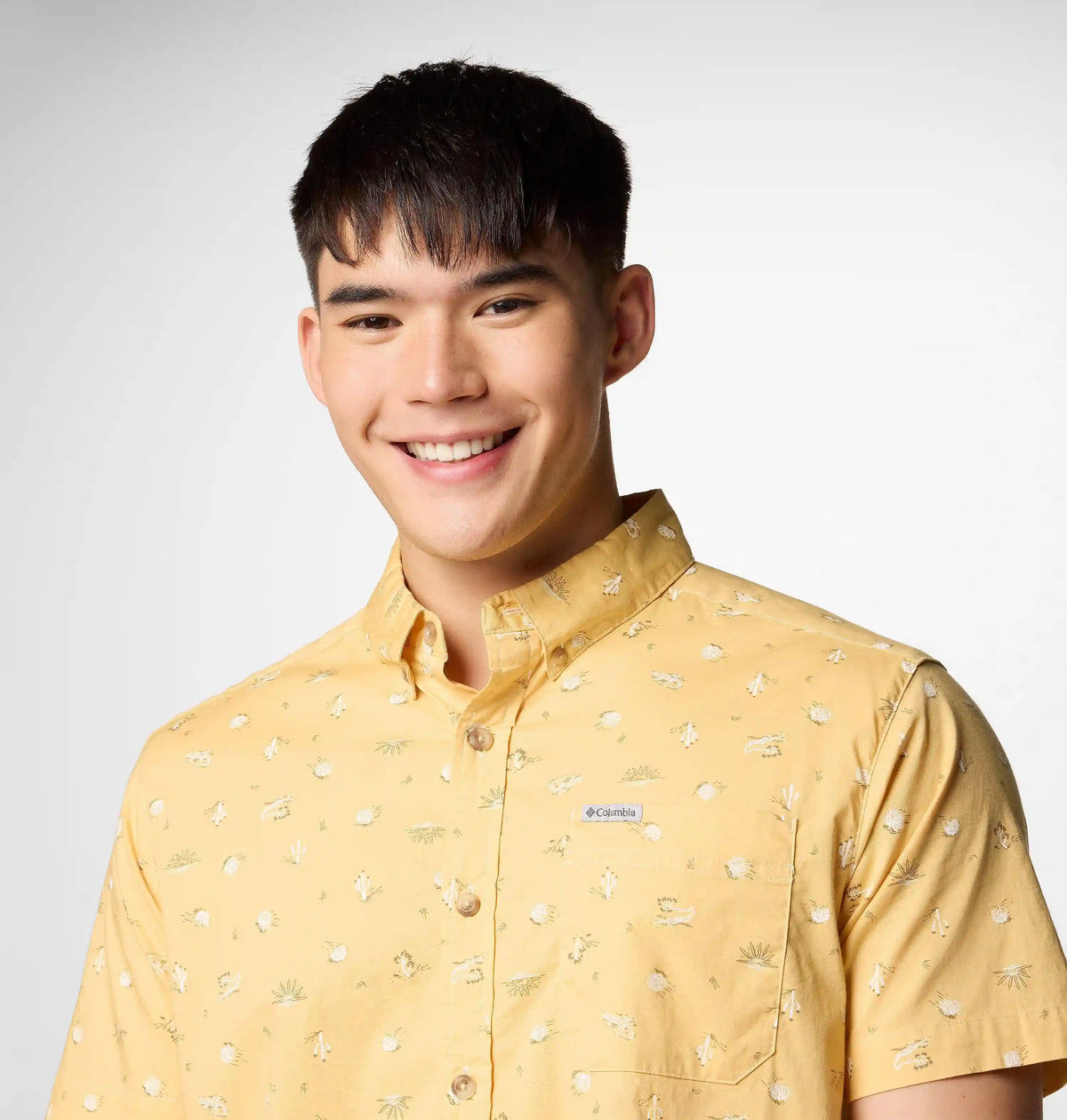 Men's Rapid Rivers Printed Short Sleeve Shirt – Tall