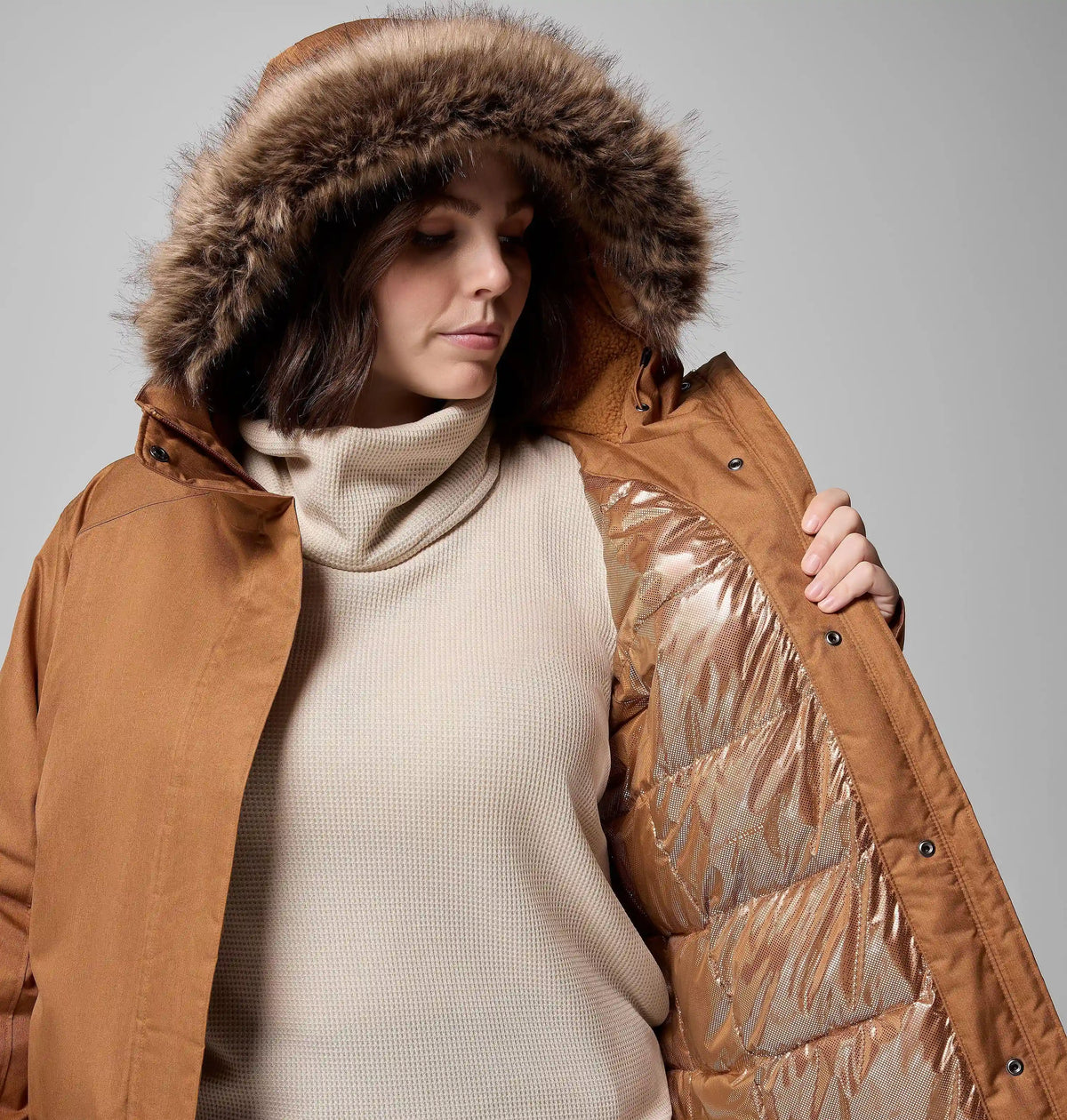 Women's Suttle Mountain Long Insulated Jacket - Plus Size