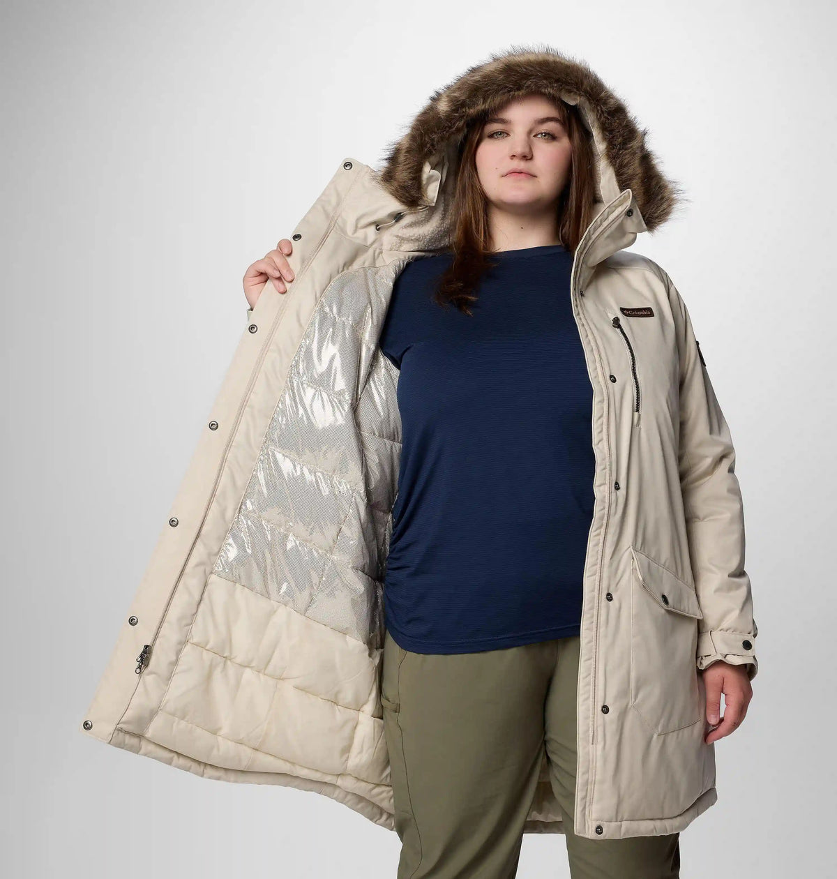 Women's Suttle Mountain Long Insulated Jacket - Plus Size