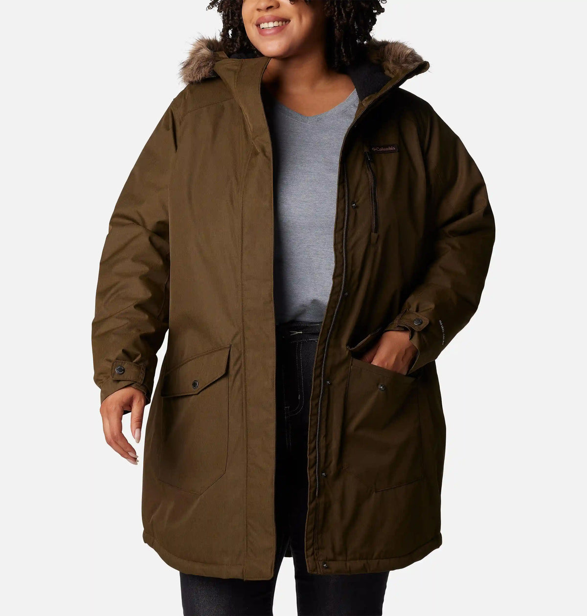 Women's Suttle Mountain Long Insulated Jacket - Plus Size