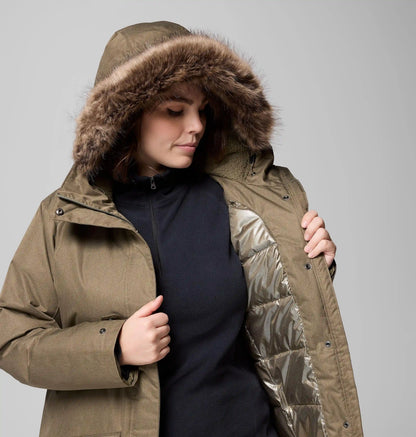 Women's Suttle Mountain Long Insulated Jacket - Plus Size