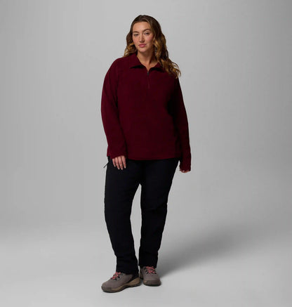 Women's Glacial IV Half Zip Fleece - Plus Size