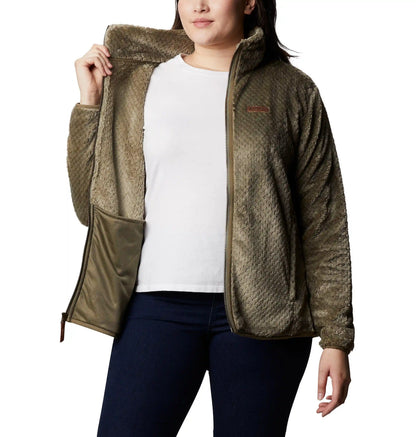 Women's Fire Side II Sherpa Full Zip Fleece - Plus Size