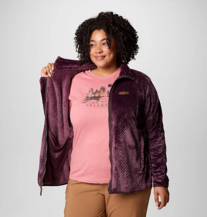 Women's Fire Side II Sherpa Full Zip Fleece - Plus Size