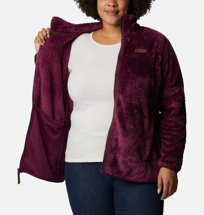 Women's Fire Side II Sherpa Full Zip Fleece - Plus Size