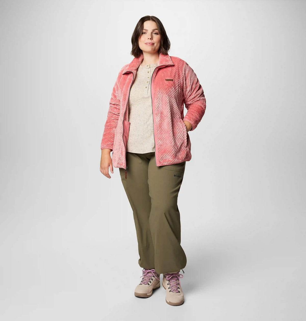 Women's Fire Side II Sherpa Full Zip Fleece - Plus Size