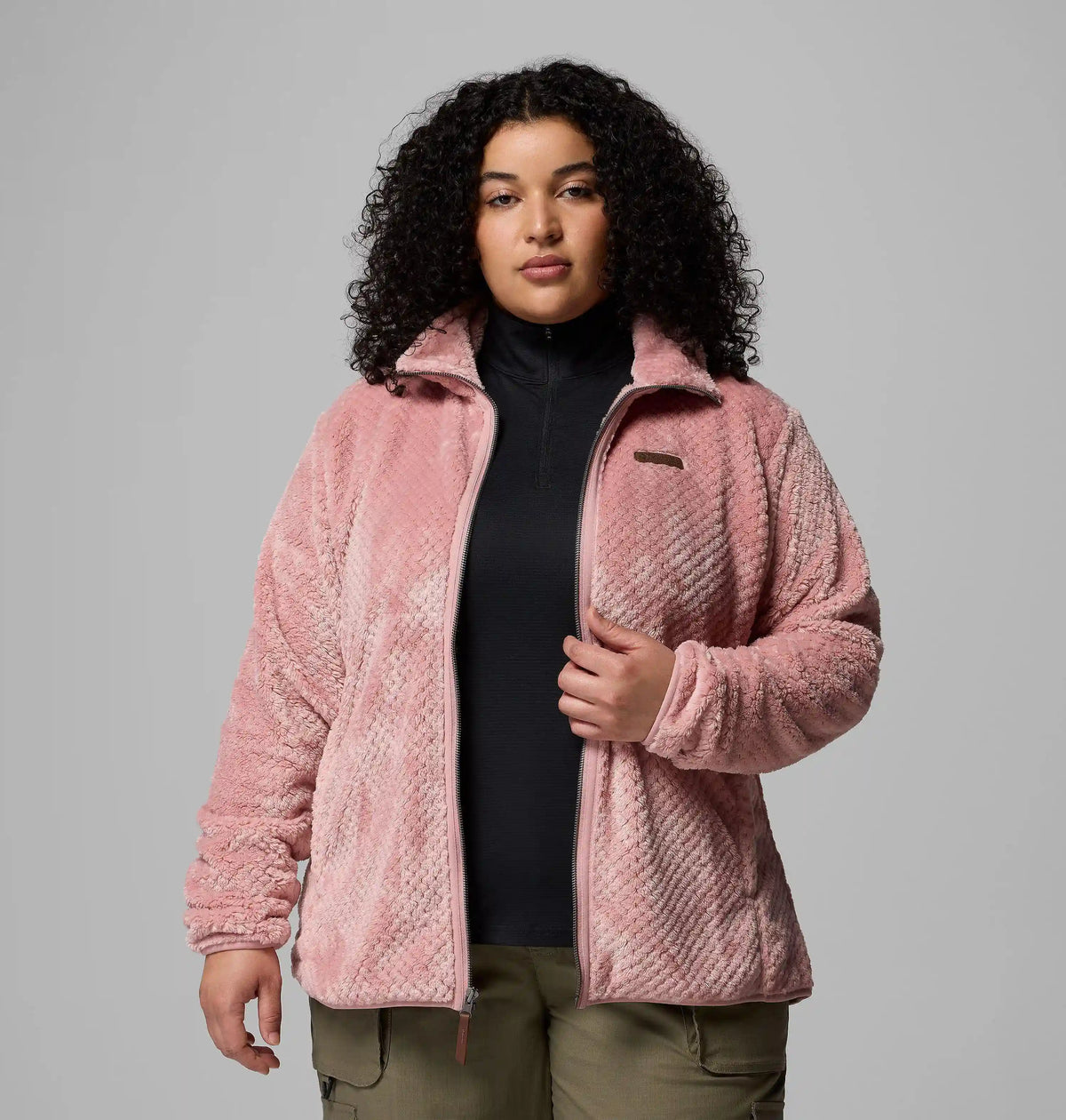 Women's Fire Side II Sherpa Full Zip Fleece - Plus Size
